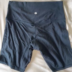 Black Lululemon Align Biker Shorts